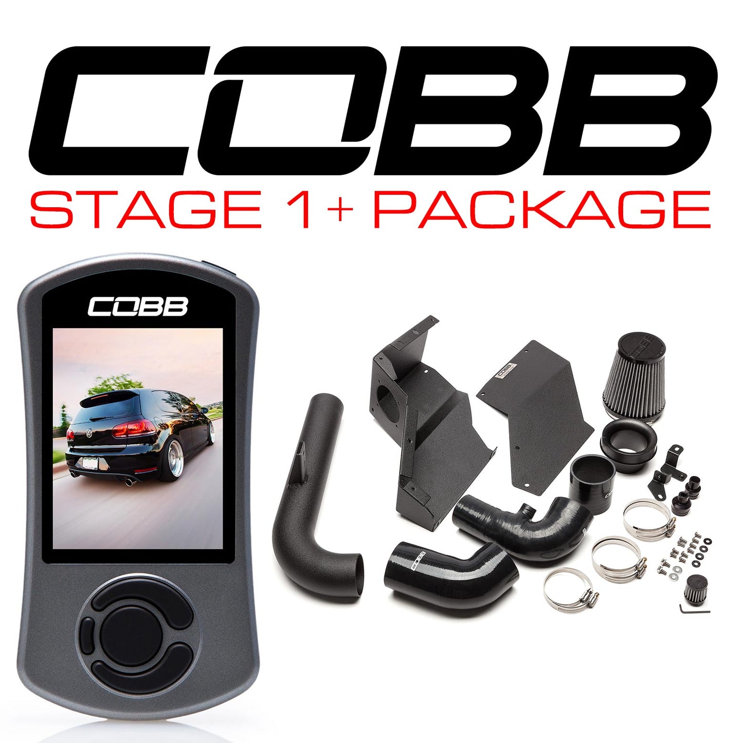 Cobb Stage 1+ パワーパッケージ | 2010-2014 フォルクスワーゲン ゴルフ GTI (6V1X01P)