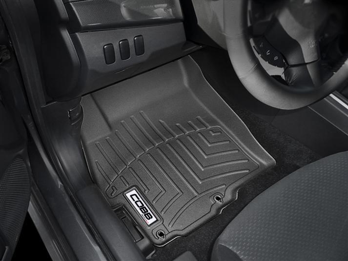 COBB x WeatherTech フロアライナー セット | 08-15 三菱 エボ X / 09-15 ラリーアート (COBBWT44223-1-2)