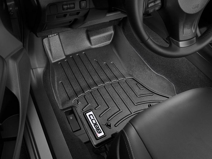 COBB x WeatherTech フロアライナー セット | 2015-2021 スバル WRX/STI (COBBWT444391-444392)