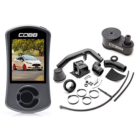 Cobb Tuning Stage 1+ Redline カーボンファイバー パワー パッケージ | 2014-2019 フォード フィエスタ ST (FOR001FI1P-RED)