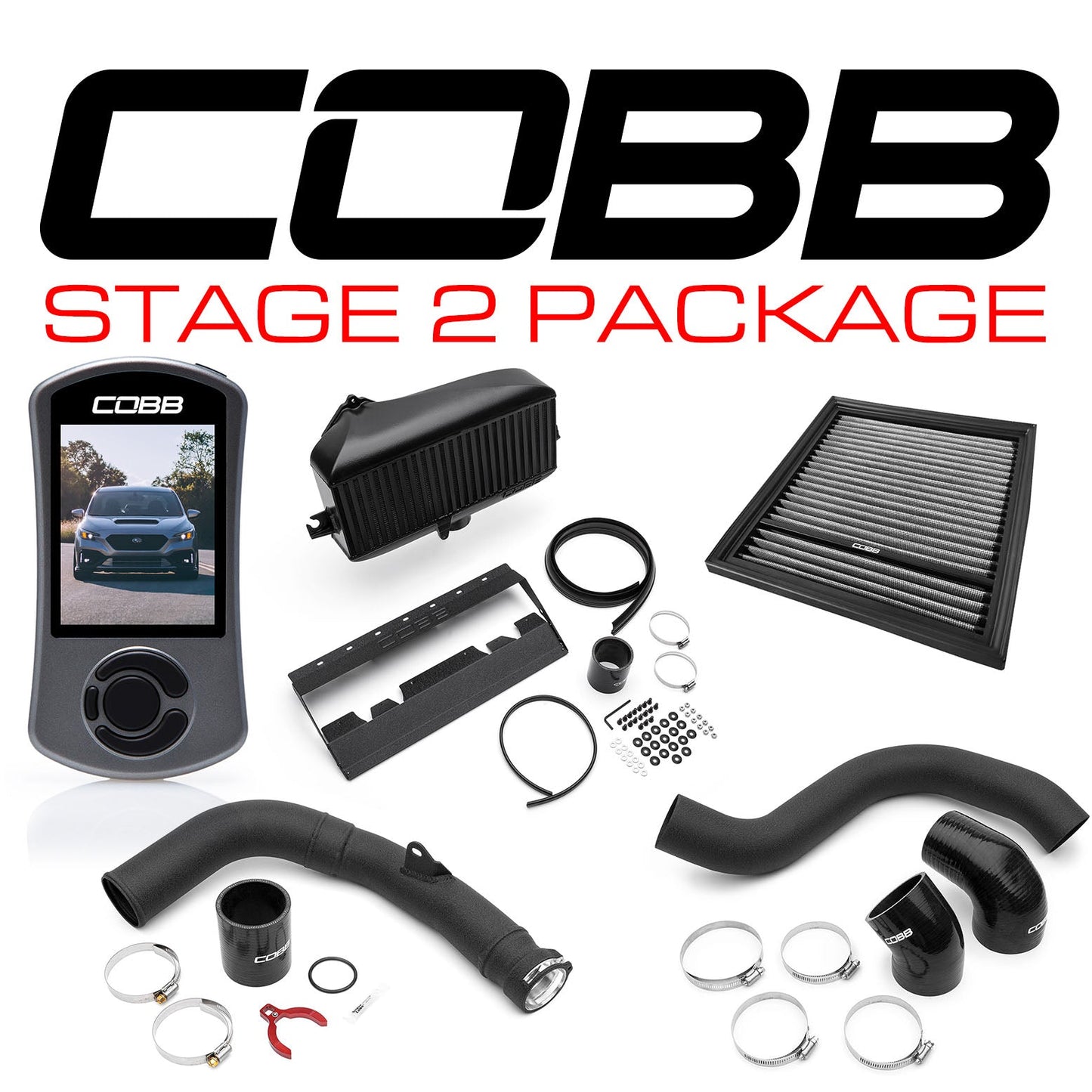 Cobb Tuning ステージ 2 パワー パッケージ | 2022-2023 スバル WRX (SUB0060020)