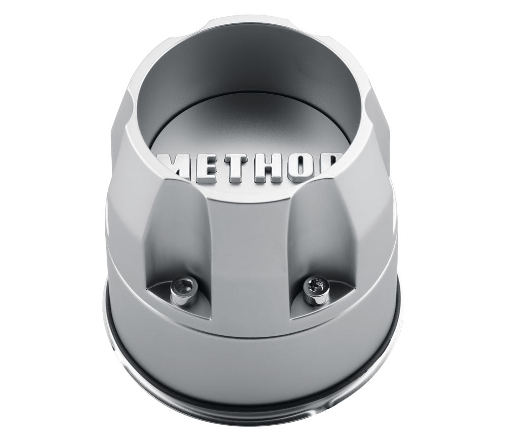 Method Race Wheels センターキャップ | プッシュスルー式 | ブラッシュド仕上げ
