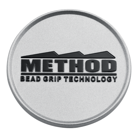 Method Race Wheels センターキャップ｜Bead Grip® テクノロジー｜シルバー