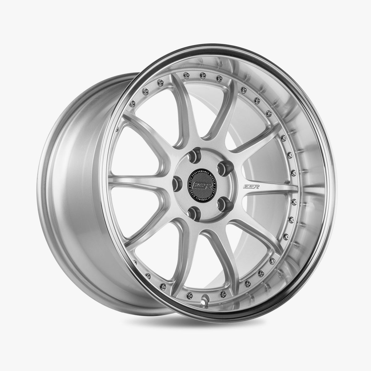 ESR CS12 ハイパーシルバー マシンドリップ ホイール(1本)| 18〜19インチ
