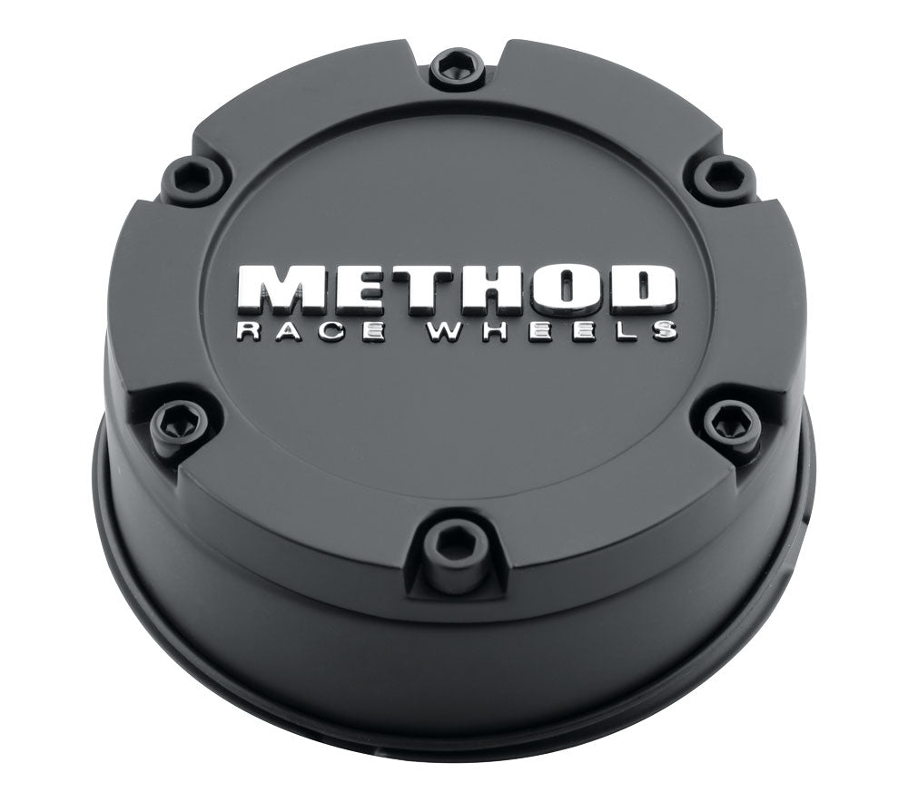 Method Race Wheels センターキャップ | フラッシュタイプ | プッシュスルー式 | ブラック