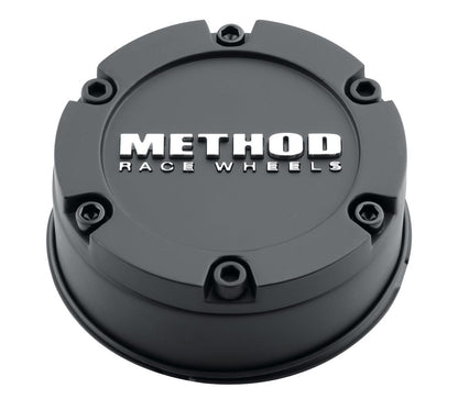 Method Race Wheels センターキャップ | フラッシュタイプ | プッシュスルー式 | ブラック