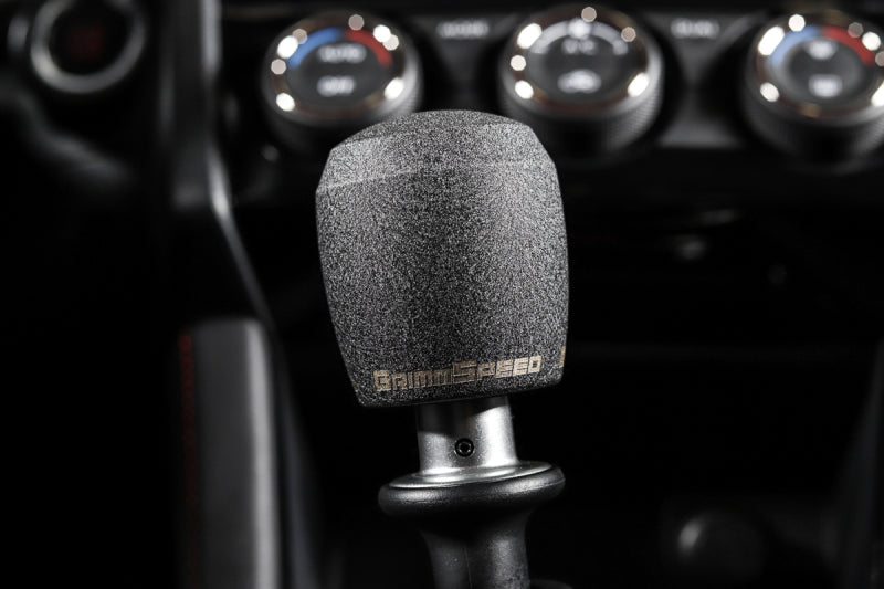 GrimmSpeed スタビーシフトノブ ステンレス ブラック M12×1.25 | 汎用