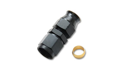 Vibrant -8ANメス - 1/2インチ(約12.7mm)パイプ アダプターフィッティング 真鍮オリーブインサート付