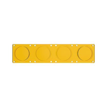 KC HiLiTES FLEX ERA LED パフォーマンスイエロースポットビームレンズ（ライトバー用）