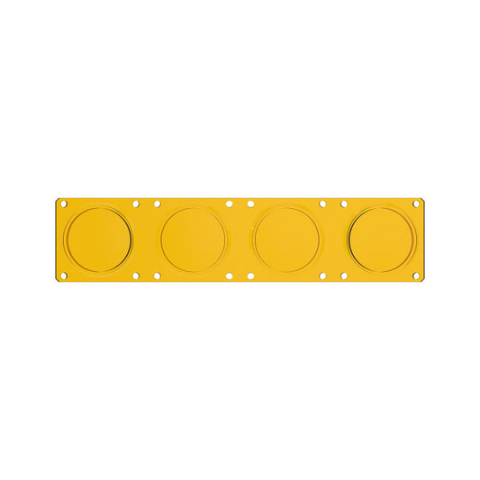 KC HiLiTES FLEX ERA LED パフォーマンスイエロースポットビームレンズ（ライトバー用）