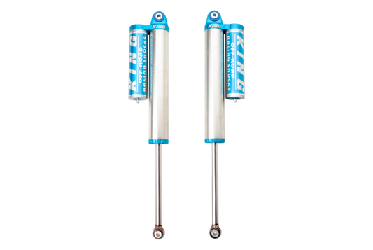 King Shocks 02-10 ハマー H2 リア 2.5インチ径（約63.5mm）ピギーバックリザーバーショック（ペア）