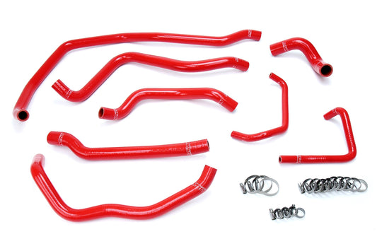 HPS シリコン ホース キット - ラジエーター ホース 57-1666-RED