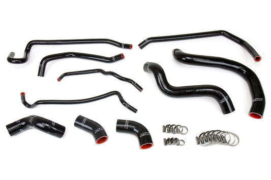 HPS シリコン ホース キット - ラジエーターおよびヒーター ホース 57-1429-BLK