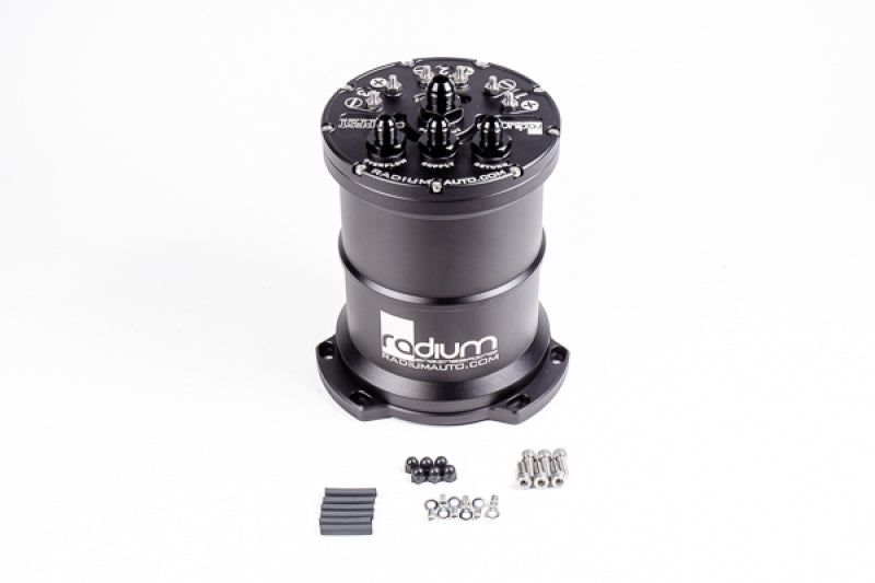 Radium Engineering 汎用 マルチポンプ フューエルサージタンク (ポンプは付属しません) (AEM 50-1000 / 50-1200 / GSS342用)