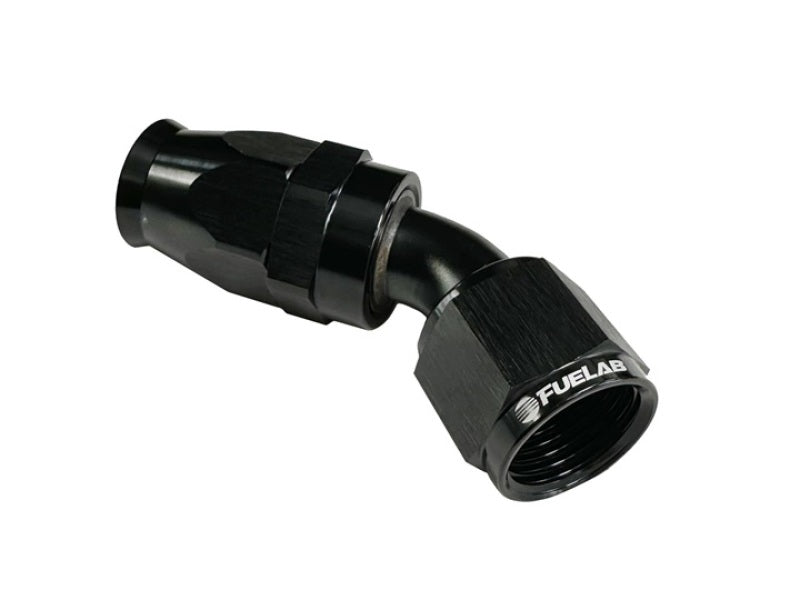 Fuelab PTFE スイベルホースエンドフィッティング - 45度 - 12AN