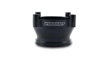 Vibrant ボッシュ 電子スロットル 74mm スロットルボディ→3インチ(約76mm) HDクランプ 変換アダプター