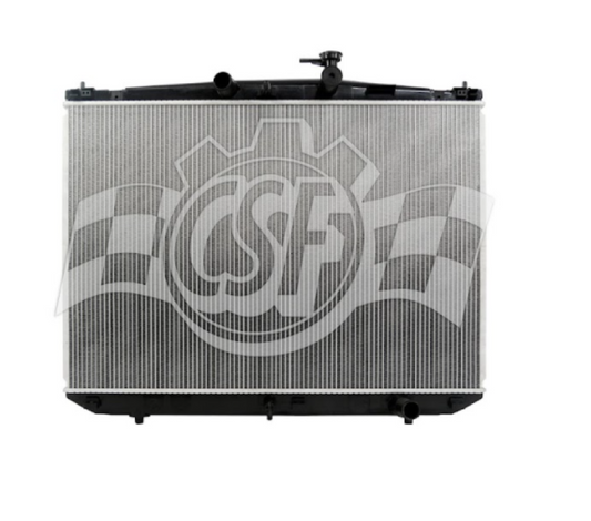 CSF 2017年～2019年 トヨタ ハイランダー 3.5L 純正互換 プラスチック製ラジエーター