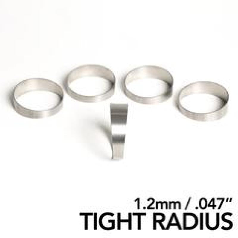 Ticon チタン パイカット 外径3.5インチ(約89mm) 45度 1D 肉厚1mm(0.039インチ) 5個入り