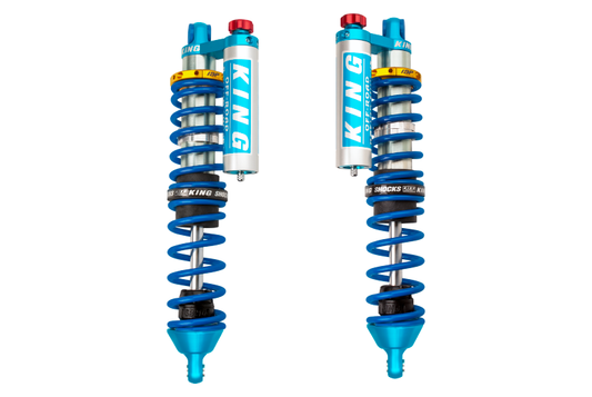King Shocks 15+ Maverick Turbo / Non-Turbo 2.5 リア 内部バイパス ピギーバック コイルオーバー 調整機能付き