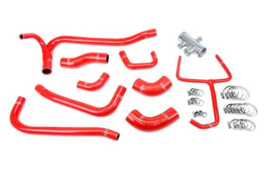 HPS シリコン ホース キット - ラジエーター ホース 57-2069-RED