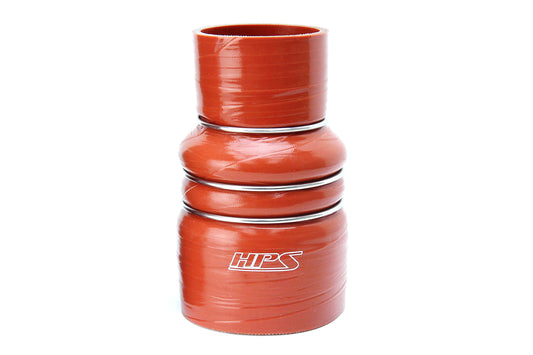 HPS 内径 2.5インチ(63mm) - 3インチ(76mm)、長さ 6インチ(152mm)、 耐高温 4 層アラミド強化シリコン CAC カプラーホース サイド (内径 63mm - 76mm、長さ 152mm)