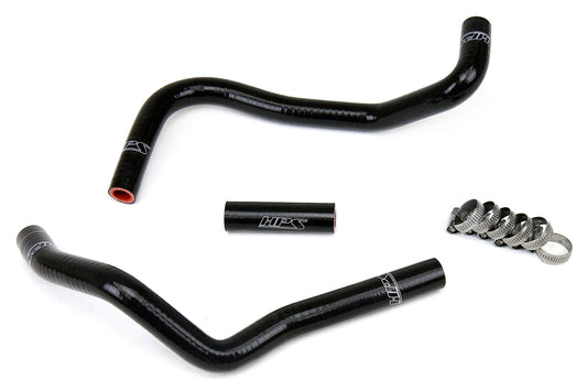 HPS シリコン ホース キット - ヒーター ホース 57-1282-BLK