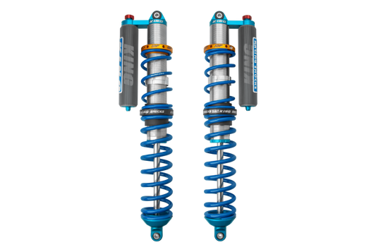 King Shocks Can Am Maverick R 3.0 フロントコイルオーバー 調整＆フィン付きリザーバー（トリミング要）
