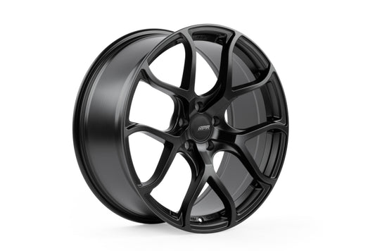 APR A01 フローフォームド - 20x9.0 - 5x112 - ET42 - ハブ径66.5mm - サテンブラックホイール