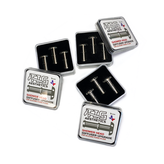 Ticon Tig Aesthetics チタン シャワーディフューザー バーブアウトレット 9個入り(3箱)