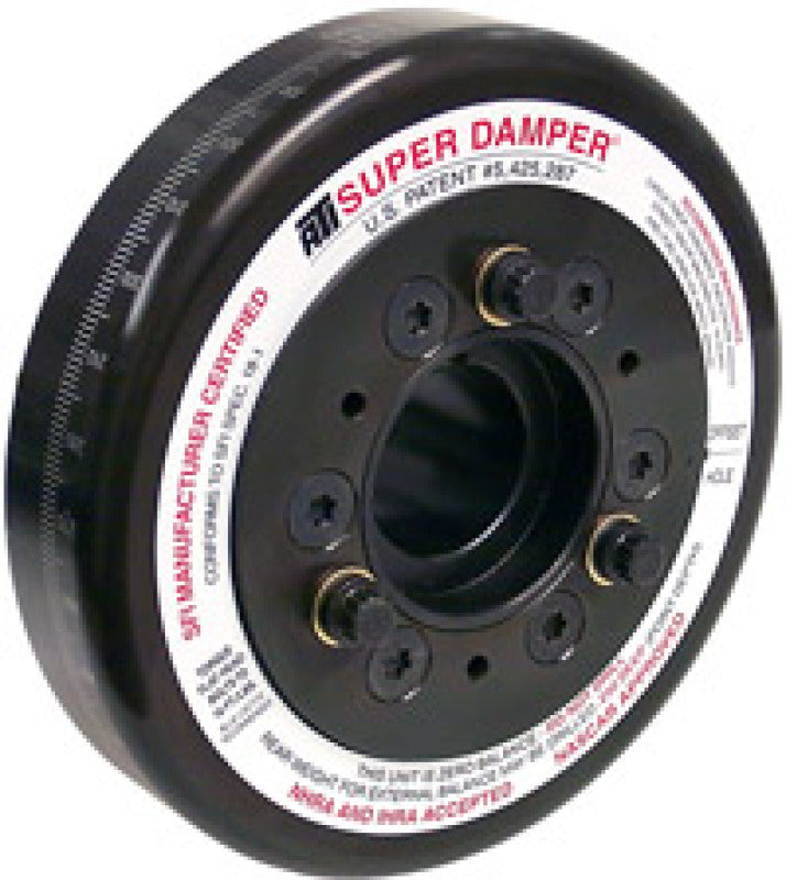ATI ダンパー - 7.074インチ（約179.65mm） - アルミ製 - ジャガー - 3.8 & 4.2リットル - 6気筒 - 3リング