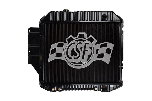 CSF 92-96 Ford E-150 Econoline 4.9L 純正互換 プラスチック製ラジエーター
