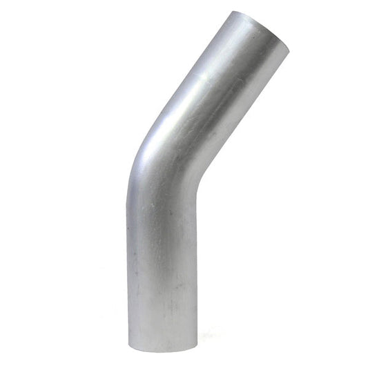 HPS 2.75インチ(70mm) OD 35 度ベンド 6061 アルミニウム エルボ パイプ 16 ゲージ、4-5/16インチ(110mm) CLR