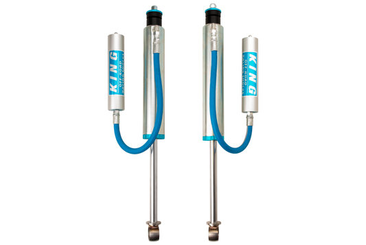 King Shocks 98-02 トヨタ ランドクルーザー 100 リア 2.5インチ（約63.5mm）径 リモートリザーバーショック（ペア）