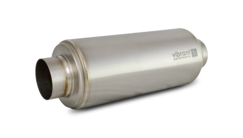Vibrant チタン レゾネーター 入口3インチ(約76mm) / 出口3インチ(約76mm) 長さ16インチ(約406mm)