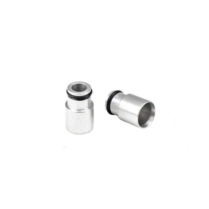 Injector Dynamics +12mm クリアアルマイト ボトムアダプター 14mm ロワーOリング付き