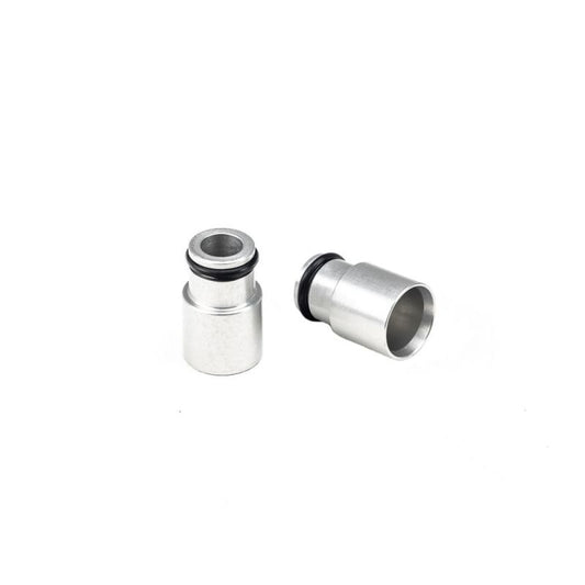 Injector Dynamics +12mm クリアアルマイト ボトムアダプター 14mm ロワーOリング付き