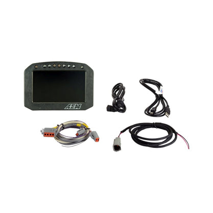 AEM CD-5L カーボン フラッシュマウント フラッシュ デジタルダッシュディスプレイ