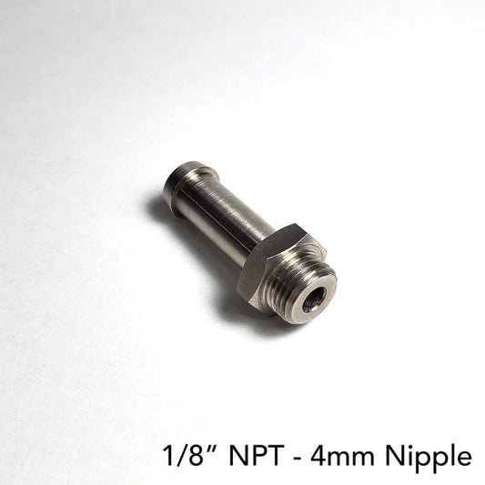 Ticon フィッティング 1/8NPT - 4mmニップル 全長32mm