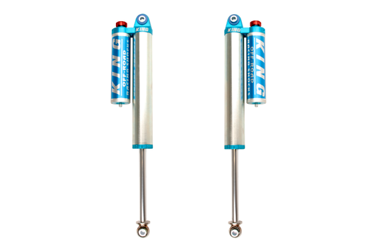 King Shocks 04-08 フォード F150 4WD リア 2.5インチ径（約63.5mm） ピギーバックリザーバーショック 調整機能付き（ペア）