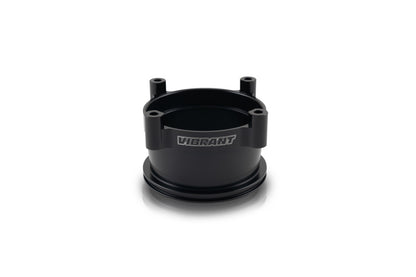 Vibrant ボッシュ 電子スロットル 74mm スロットルボディ→3インチ(約76mm) HDクランプ 変換アダプター