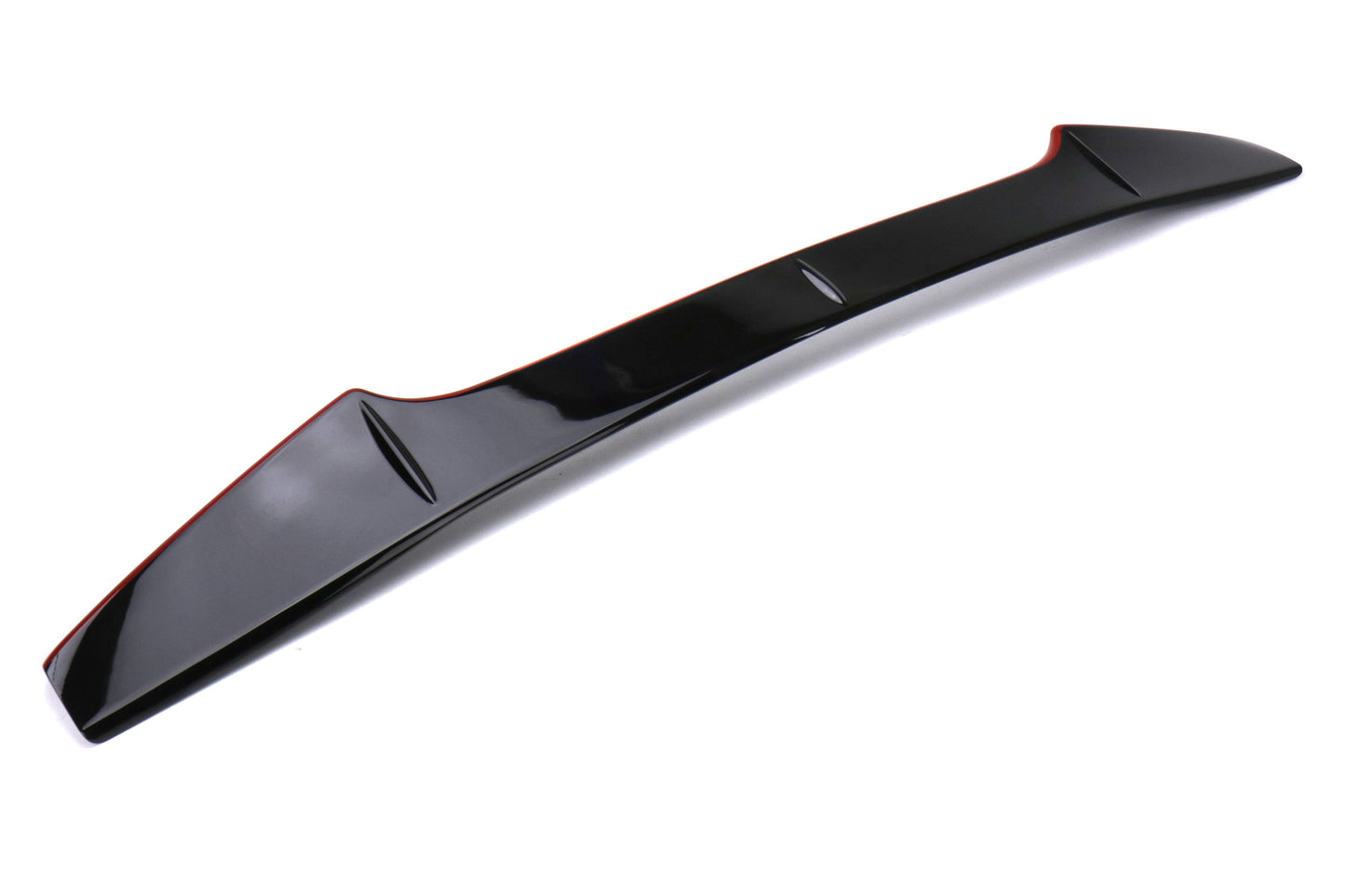 OLM RSスタイル レッドライン ガーニーフラップ for STIスポイラー - 2015-2021 スバル WRX / STI