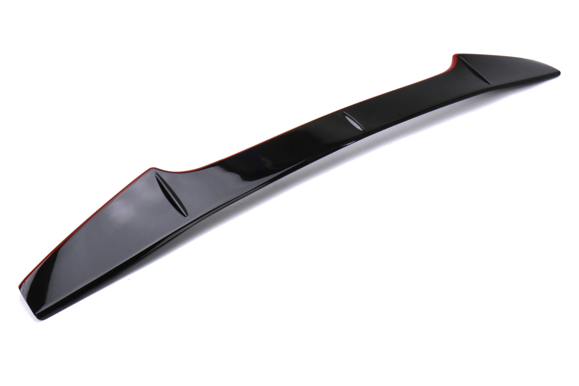 OLM RSスタイル レッドライン ガーニーフラップ for STIスポイラー - 2015-2021 スバル WRX / STI