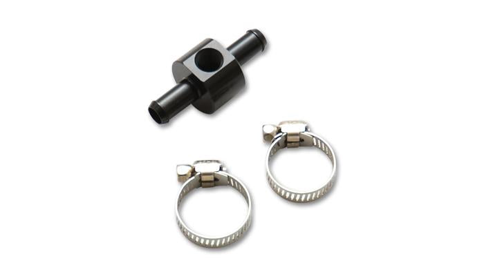 Vibrant インライン バーブユニオン 内径3/8インチ(約9.5mm)ホース用 1/8NPTポート付