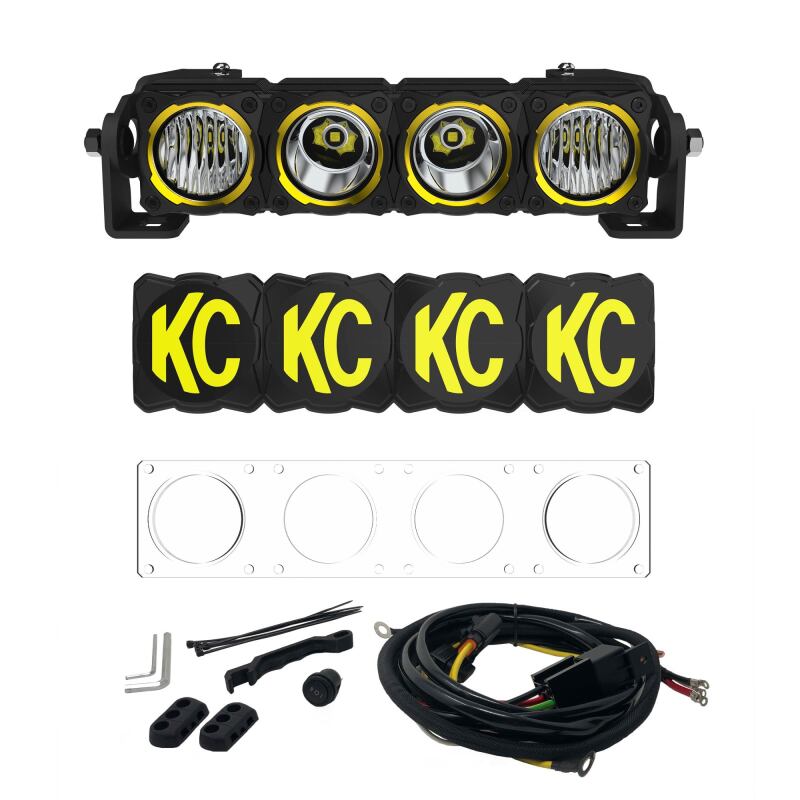 KC HiLiTES FLEX ERA LED 10インチ ライトバー - マスターキット