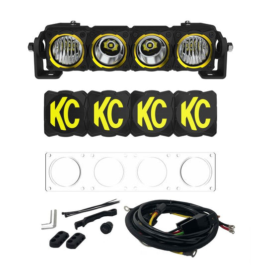 KC HiLiTES FLEX ERA LED 10インチ ライトバー - マスターキット