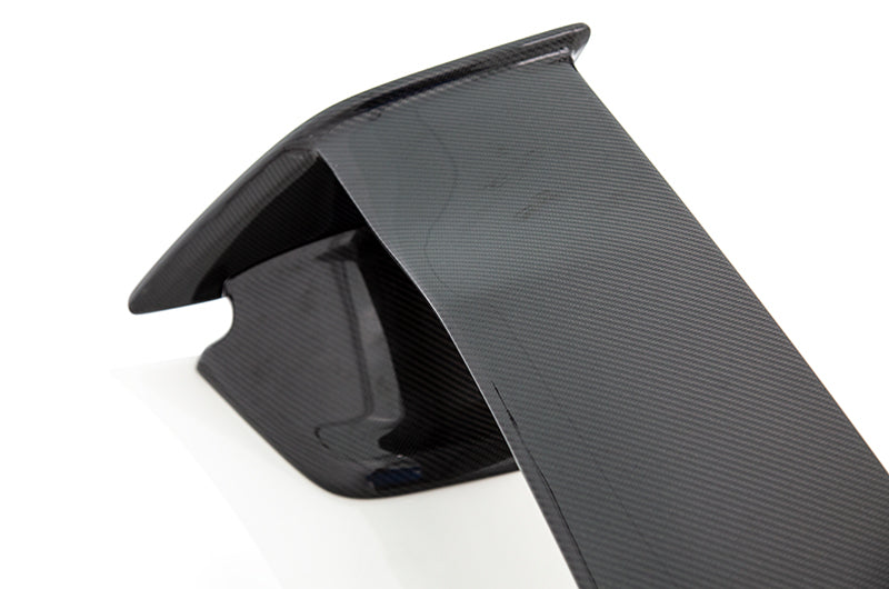 OLM カーボンファイバー OEM STIスタイル スポイラー カーボンベース付き - 2015-2021 スバル WRX / STI