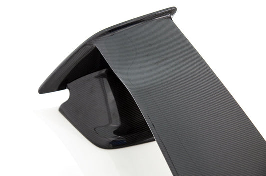 OLM カーボンファイバー OEM STIスタイル スポイラー カーボンベース付き - 2015-2021 スバル WRX / STI