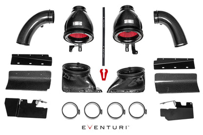 Eventuri audi b8 rs4 rs5 intake black carbon - iND Distribution