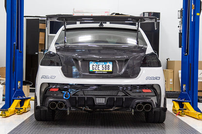 OLM Spec CRテールライト（スモークレンズ・ブラックベース）- 2015-2021 スバル WRX & STI