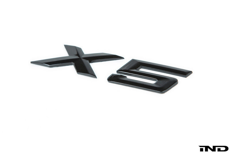 iND f15 x5 painted trunk emblem - iND Distribution
